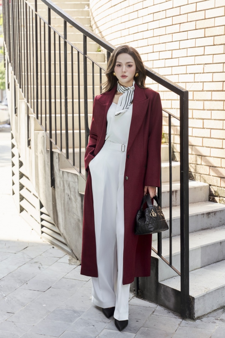 Mix đồ công sở dễ ứng dụng với hai màu đỏ - be hot trend - 6