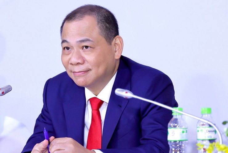 Tỷ phú Phạm Nhật Vượng. Ảnh: VIC