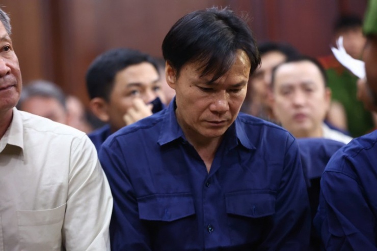 Bị cáo Lế Tấn Hòa.