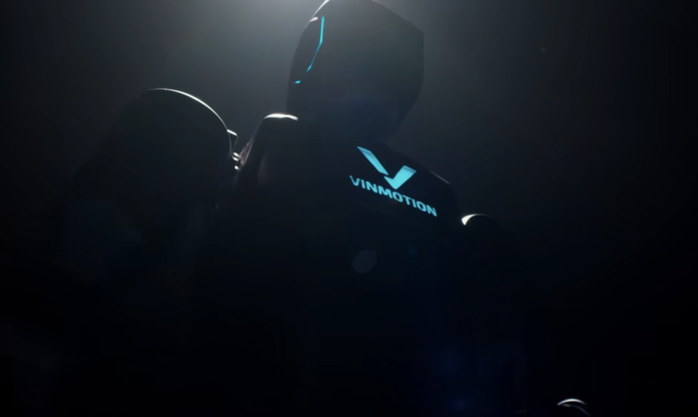 Hình ảnh phía trước của robot Motion 2