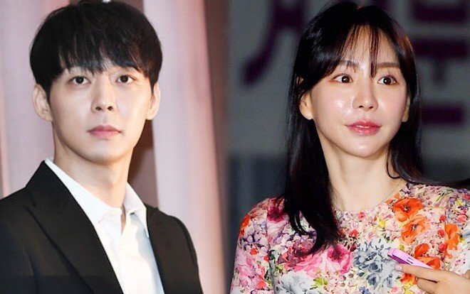 Hana là vị hôn thê cũ của Park Yoo Chun (trái).