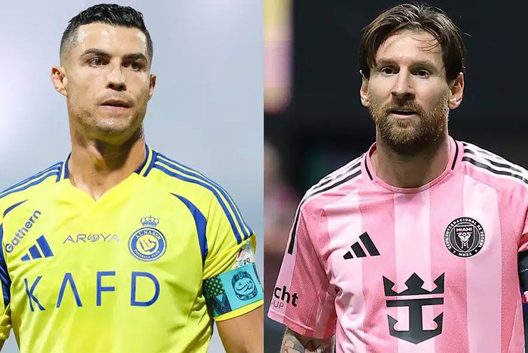 Ronaldo và Messi tiếp tục gây chú ý dù đã rời châu Âu