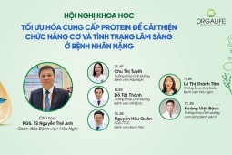 Quy tụ dàn chuyên gia đầu ngành từ các bệnh viện lớn tại Hội nghị Khoa học về Protein và Dinh dưỡng lâm sàng