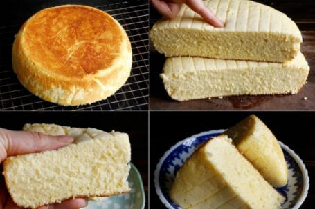 Công thức làm bánh bông lan ‘bất bại’ bằng nồi cơm điện