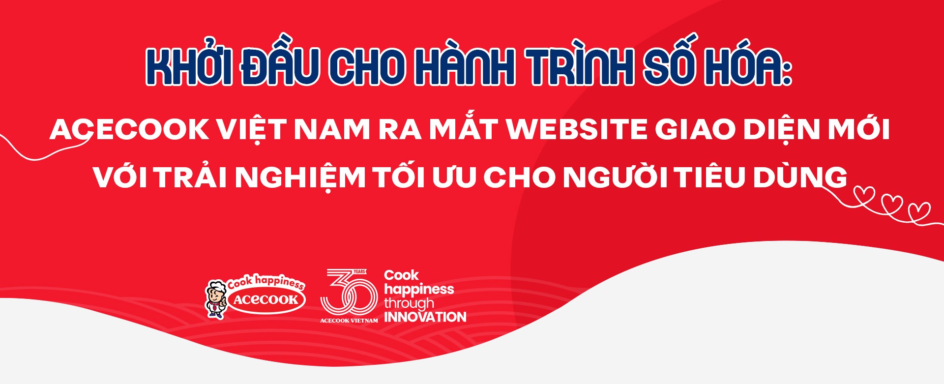Khởi đầu cho hành trình số hóa: Acecook Việt Nam ra mắt website giao diện mới với trải nghiệm tối ưu cho người tiêu dùng - 1