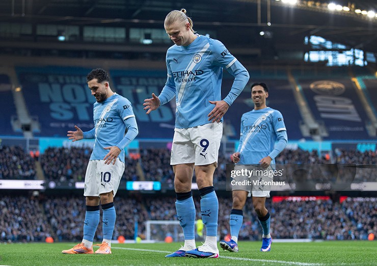 Erling Haaland tiếp tục xô đổ các kỷ lục ghi bàn tại Ngoại hạng Anh trong năm 2025