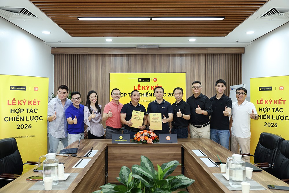 Thế Giới Di Động và Xiaomi cam kết đặt trải nghiệm khách hàng làm trọng tâm cho giai đoạn phát triển 2026