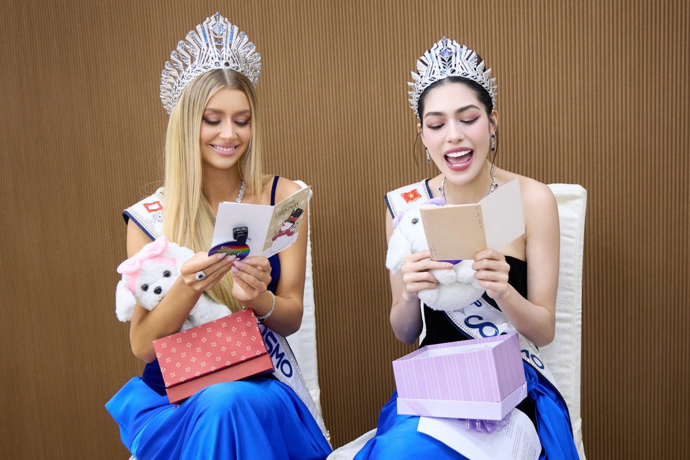 Vì sao 2 nàng hậu Miss Cosmo 2025 có tên tiếng Việt là Ngọc Na và Ngọc Tím? - 13