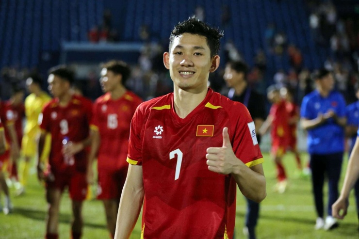 Nguyễn Hai Long được đôn lên đội một Than Quảng Ninh vào năm 2020. Ảnh: FBNV - ĐT Việt Nam.