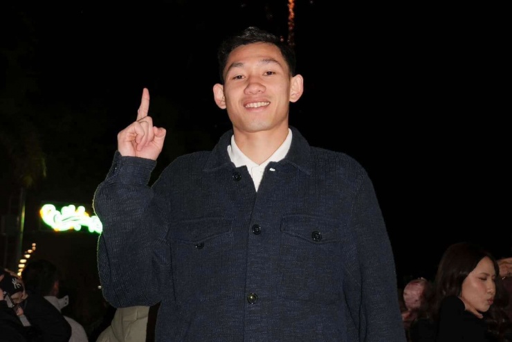 Tháng 10/2021,&nbsp;Nguyễn Hai Long đầu quân cho Hà Nội FC theo bản hợp đồng có thời hạn 5 năm. Ảnh: FBNV.