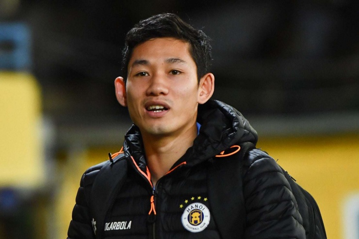 Nguyễn Hai Long sở hữu chiều cao 1m68. Ngoài vị trí sở trường là tiền vệ cánh, cầu thủ 25 tuổi cũng có thể chơi tốt trong vai trò tiền vệ trung tâm. Ảnh: Hà Nội FC.