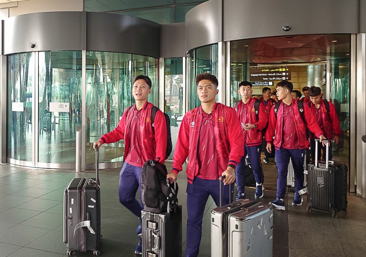 ĐT U23 Việt Nam đã tới Doha (Qatar), chính thức bước vào đợt tập huấn quan trọng trong quá trình chuẩn bị cho VCK U23 châu Á 2026