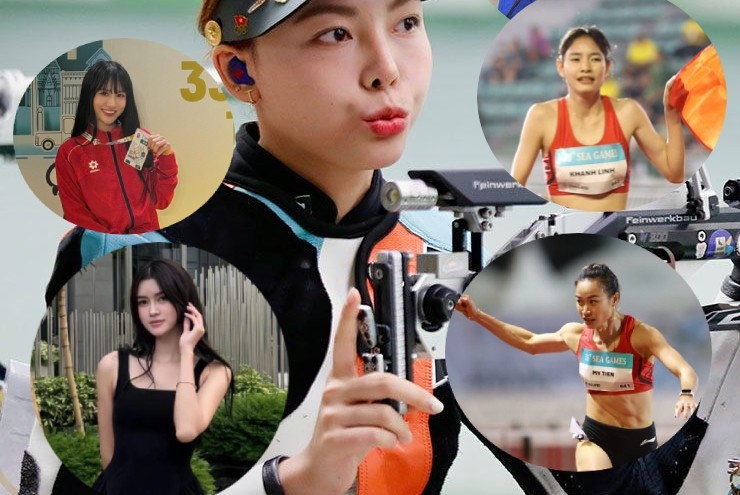 Mê mẩn ngắm 5 VĐV "hotgirl" Việt Nam gây thương nhớ ở SEA Games 33