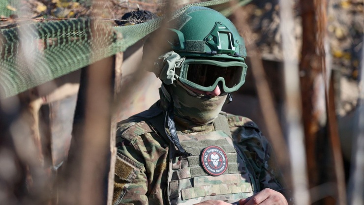 Một thành viên của tập đoàn quân sự tư nhân Wagner. Ảnh: TASS