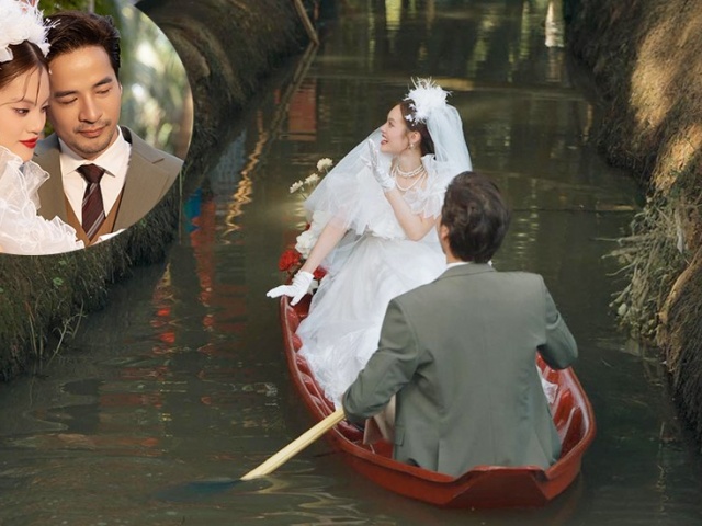 Đoàn Minh Tài chèo xuồng rước dâu