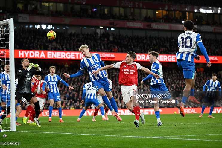 Trực tiếp bóng đá Arsenal - Brighton: Xuất sắc bảo vệ cách biệt mong manh (Hết giờ) - 8