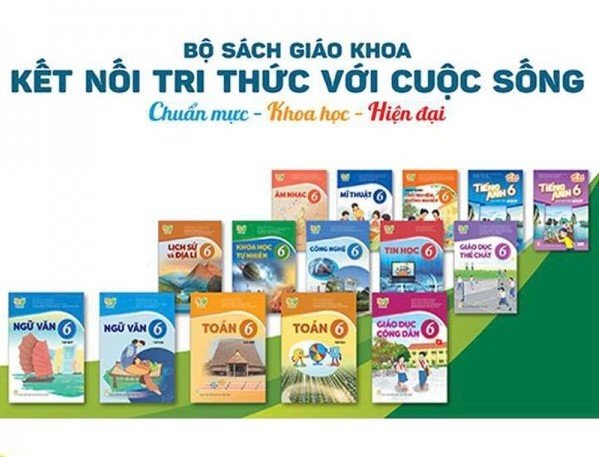 Bộ sách "Kết nối tri thức với cuộc sống" được chọn là bộ sách thống nhất trên toàn quốc từ năm học tới.