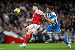 Trực tiếp bóng đá Arsenal - Brighton: Xuất sắc bảo vệ cách biệt mong manh (Hết giờ)