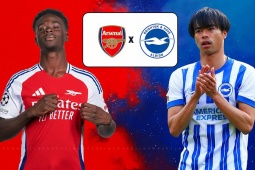 Trực tiếp bóng đá Arsenal - Brighton: Điểm tựa Emirates (Ngoại hạng Anh)