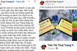 Thùy Trang chủ động khép lại ồn ào Quả bóng vàng