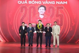 Hoàng Đức lập hat-trick Quả bóng vàng Việt Nam cùng sự đồng hành của LPBank