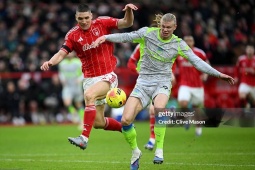 Kết quả bóng đá Nottingham Forest - Man City: Hiệp 2 rượt đuổi, siêu phẩm vỡ òa (Ngoại hạng Anh)