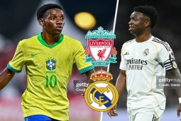 Liverpool đánh bại Real vụ  " Vinicius mới " : Sao trẻ 15 triệu euro gây chấn động