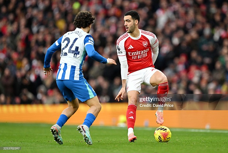 Trực tiếp bóng đá Arsenal - Brighton: Xuất sắc bảo vệ cách biệt mong manh (Hết giờ) - 2