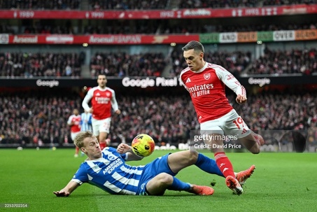 Kết quả bóng đá Arsenal - Brighton: Siêu phẩm Odegaard, đòi lại ngôi đầu (Ngoại hạng Anh)