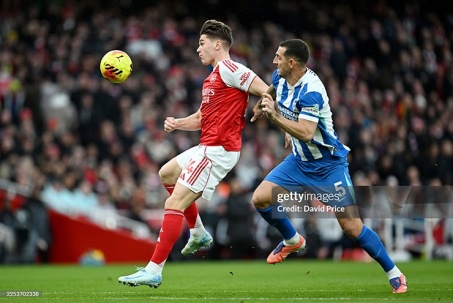 Trực tiếp bóng đá Arsenal - Brighton: Xuất sắc bảo vệ cách biệt mong manh (Hết giờ)