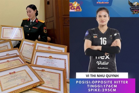 Chân dài bóng chuyền Kiều Trinh khoe “mưa” bằng khen, hình ảnh Như Quỳnh gây tranh cãi