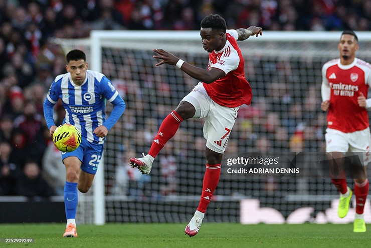 Trực tiếp bóng đá Arsenal - Brighton: Xuất sắc bảo vệ cách biệt mong manh (Hết giờ) - 3