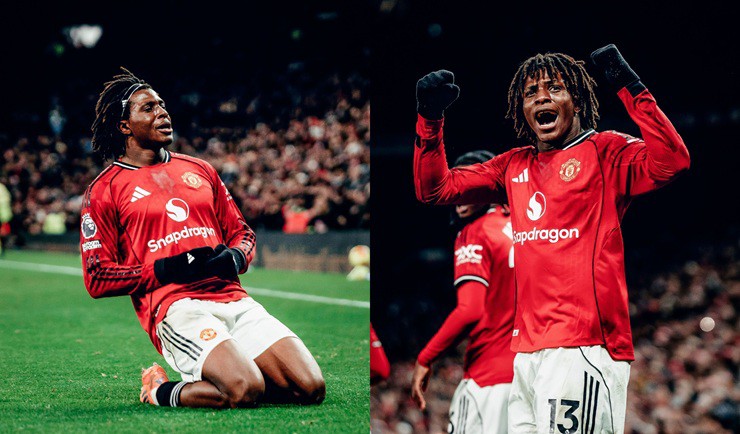 Dorgu là người hùng của MU với cú vô lê quyết định hạ gục Newcastle