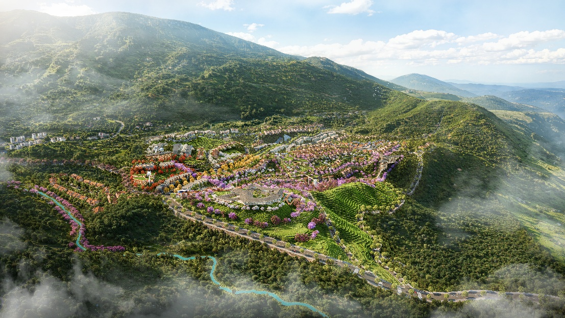 Ảnh phối cảnh tổng thể dự án