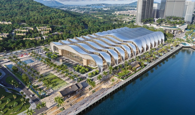 Ảnh phối cảnh Trung tâm Hội nghị và Triển lãm