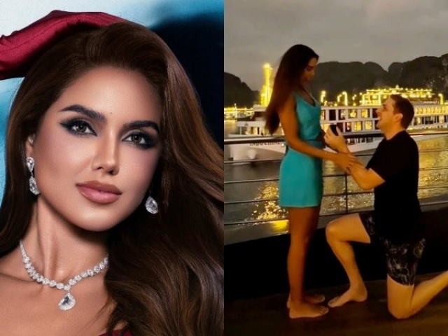 Hoa hậu Brazil được cầu hôn ở Vịnh Hạ Long