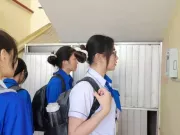 Trường học ở Cà Mau 'nói không' với điện thoại, điểm danh bằng khuôn mặt