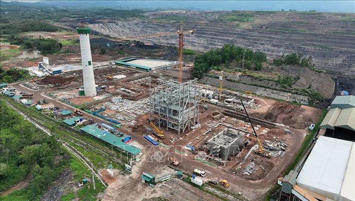 Dự án Nhiệt điện Na Dương II. Ảnh: TTXVN