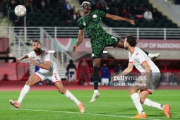 Video bóng đá Nigeria - Tunisia: Dàn sao lớn nhảy múa, sớm lấy "vé vàng" (CAN Cup)
