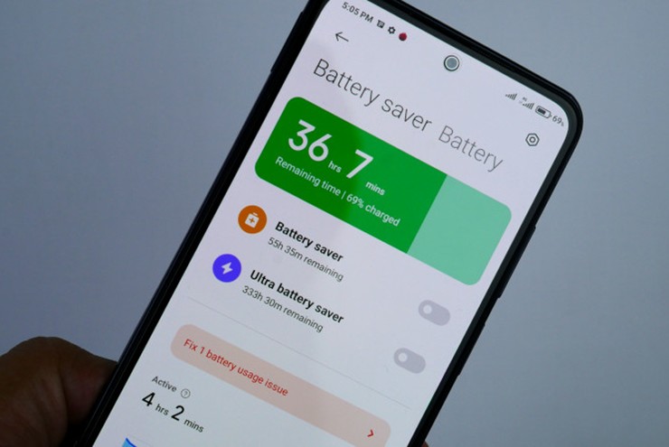 Kiểm soát việc sử dụng mạng 5G sẽ giúp giảm áp lực lên pin.
