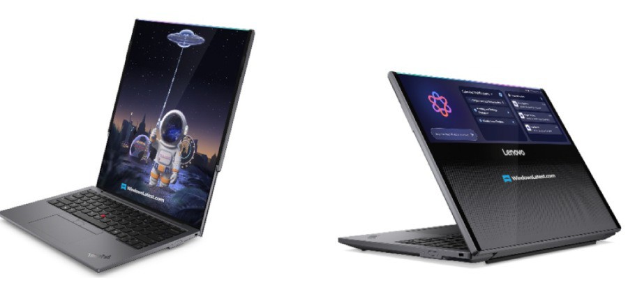 Lenovo ra mắt laptop độc đáo với màn hình cuộn ra ngoài - 3