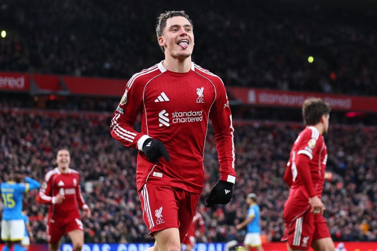Bàn thắng đầu tiên cho Liverpool giúp Florian Wirtz cởi bỏ áp lực tâm lí