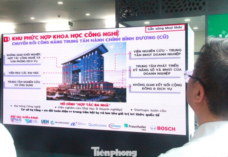 Dự kiến công năng sử dụng Trung tâm Hành chính tỉnh Bình Dương (cũ)