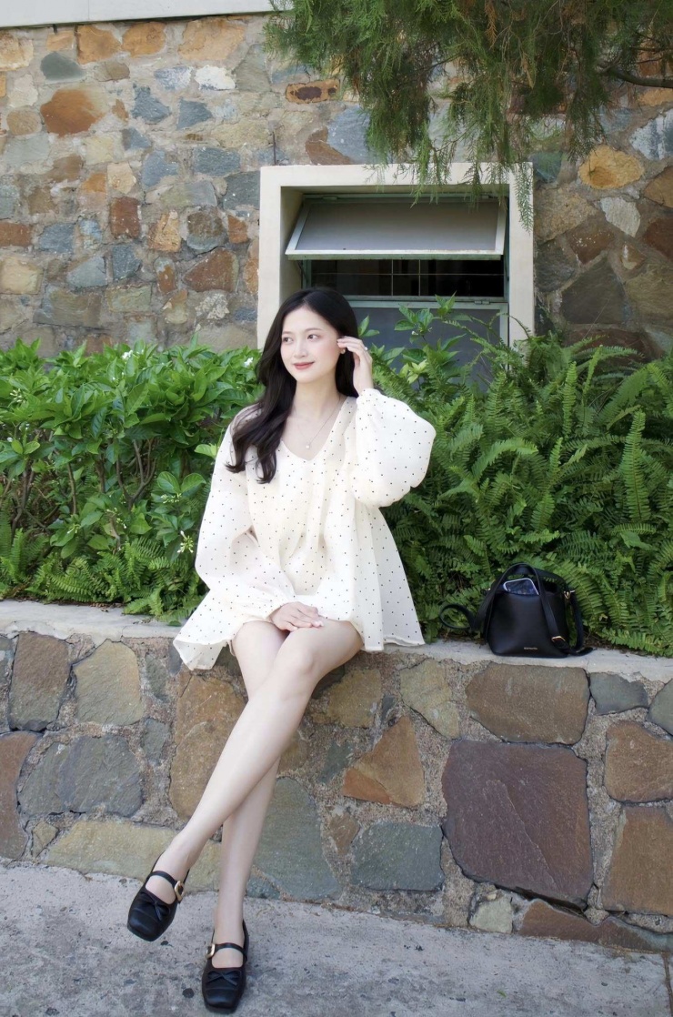 Nhan sắc đời thường của người đẹp Gia Lai.