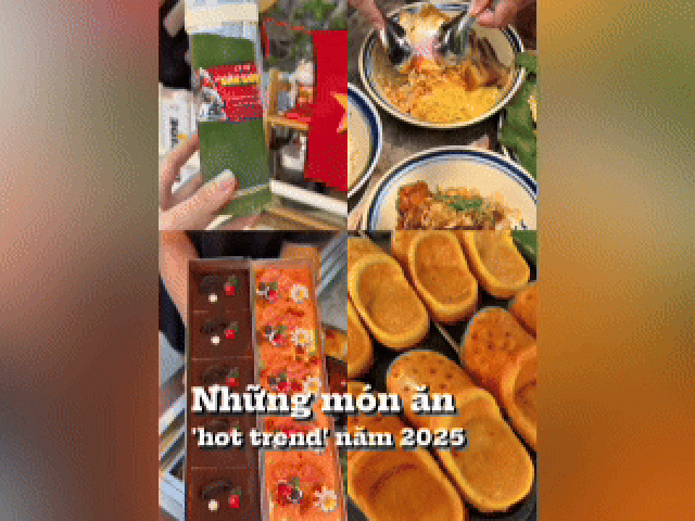 5 món ăn 'hot trend' 2025 khiến thực khách xếp hàng chờ thử