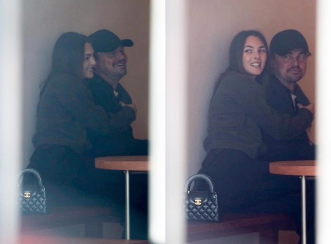 Leonardo DiCaprio 'khóa môi' bạn gái khi đi mua sắm - 4