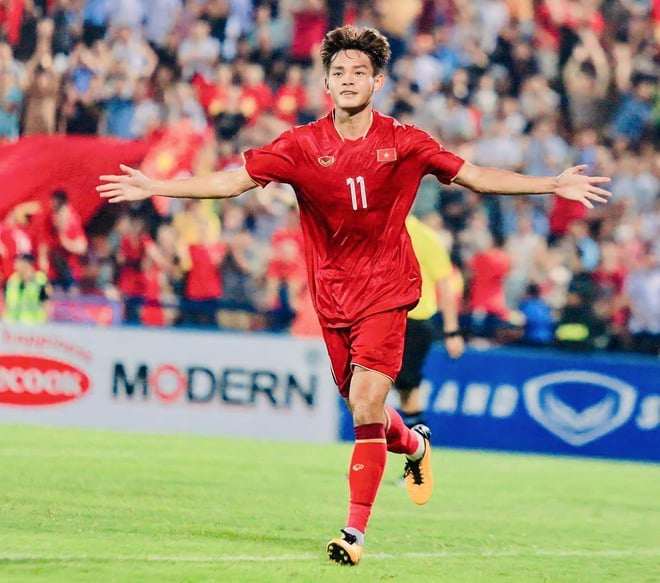 Bùi Vĩ Hào là&nbsp;tiền đạo trẻ giàu triển vọng nhất của bóng đá Việt Nam hiện nay