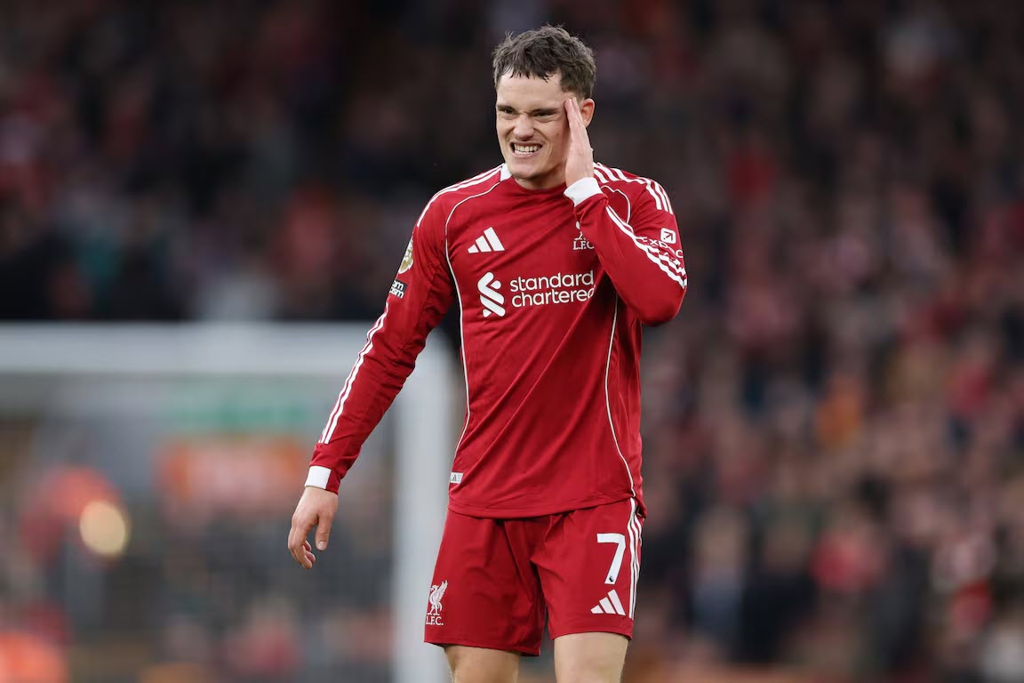 Wirtz tụt giảm giá trị sau khởi đầu khó khăn ở Liverpool