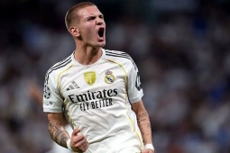 Tin mới nhất bóng đá tối 29/12: Real Madrid không cho Napoli mượn Mastantuono