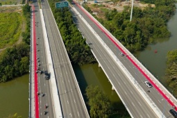 Làn đường cho xe đạp đầu tiên tại TP HCM hoàn thành